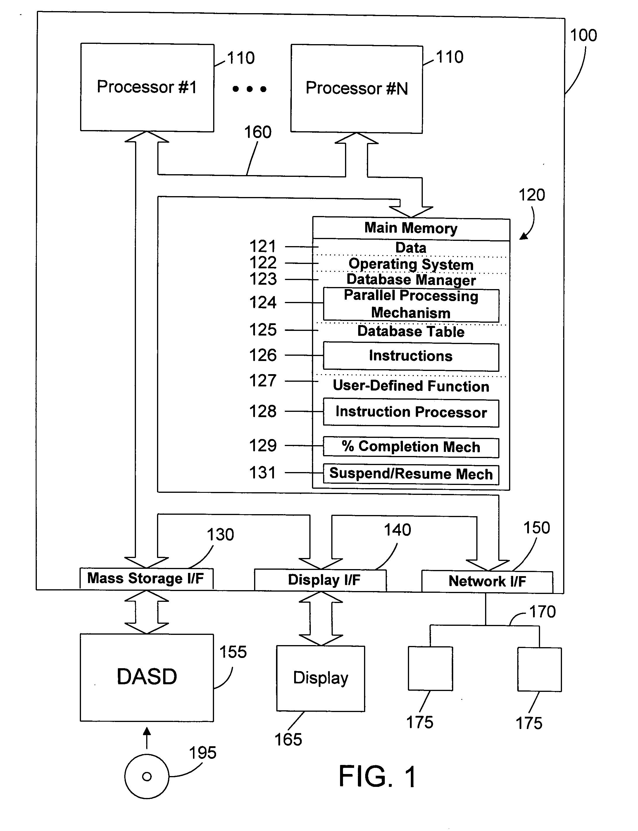 Apparatus and method for enabling parallel processing of a computer program using existing database parallelism