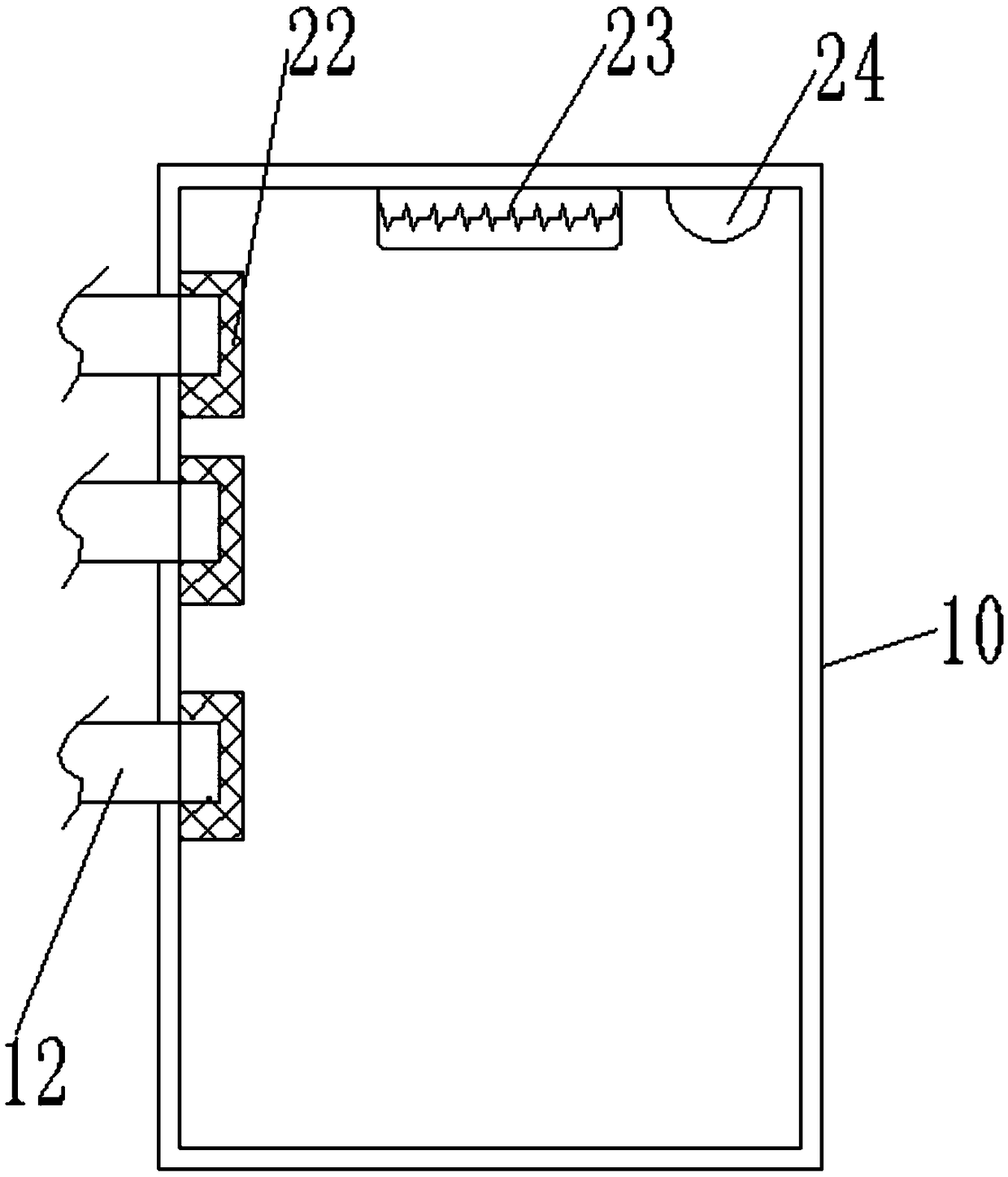 Forestry seedling raising device convenient for temperature adjustment