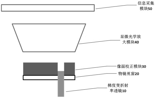 Multiplane Microscopic Imaging System Based on Gradient Variable Index Lens