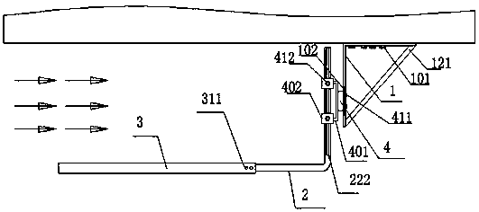 Environment-friendly garbage collecting structure