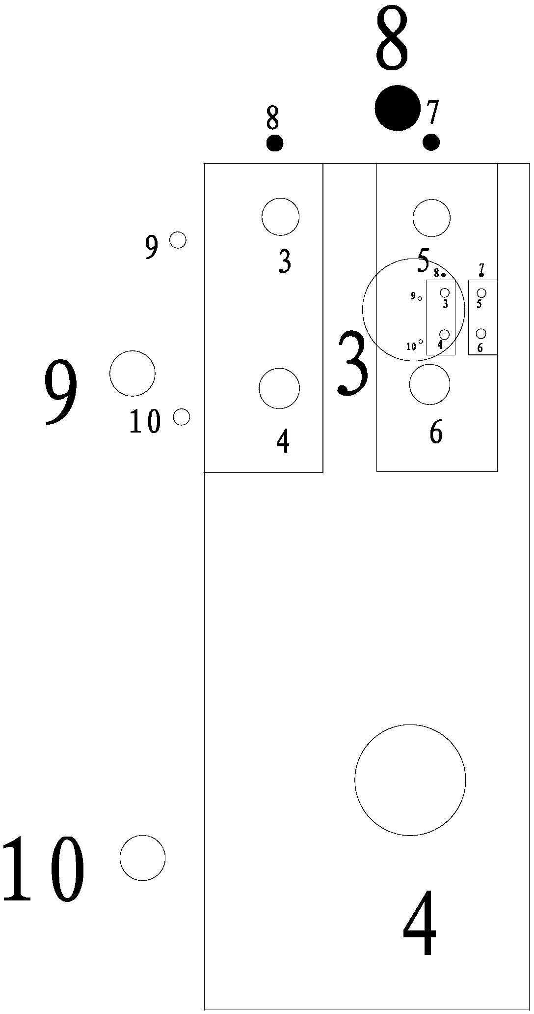 Power communication DDF (Digital Distribution Frame) unit