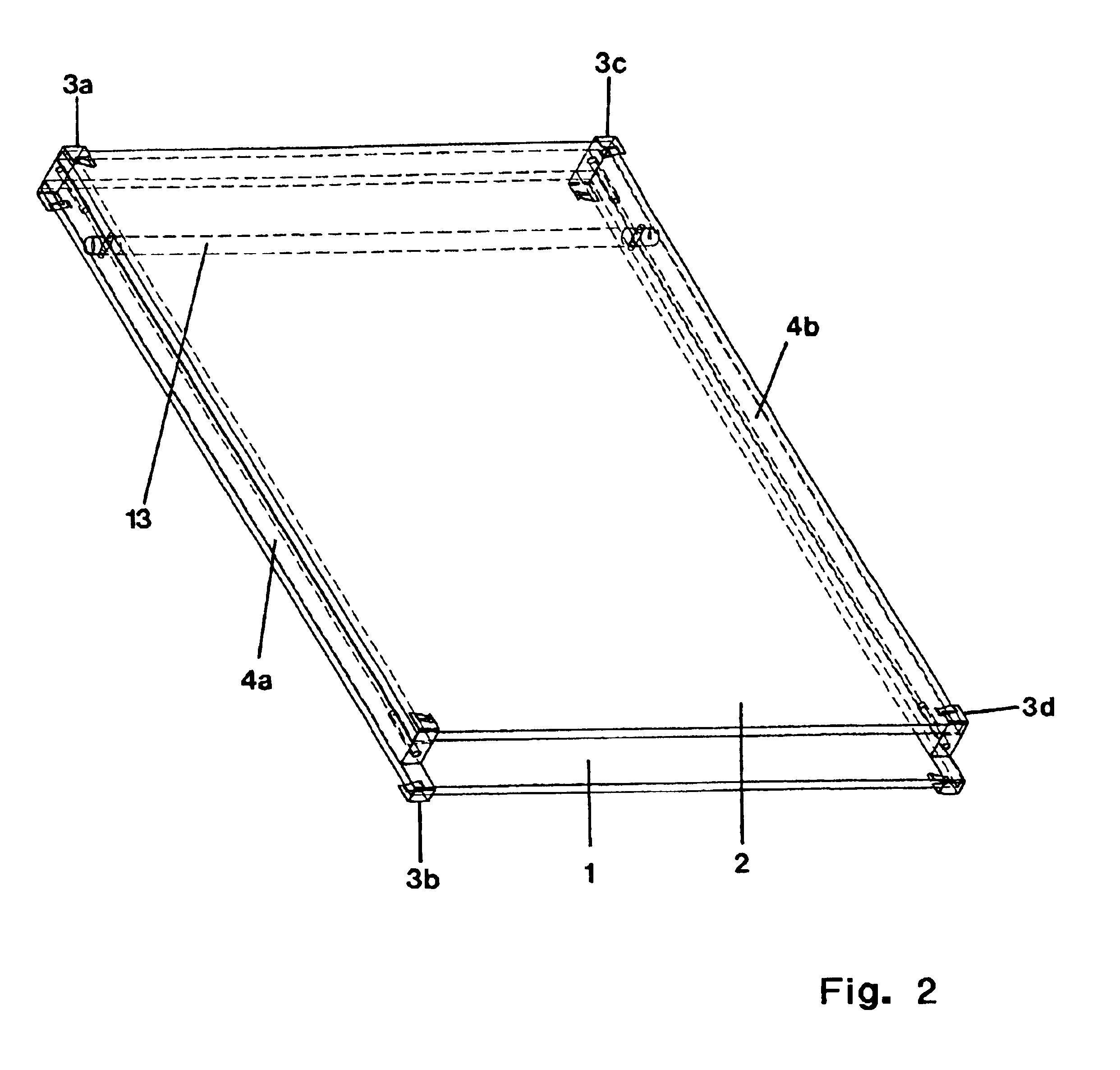 Rectangular frame arrangement with one to two discoid radiation filters and tanning module