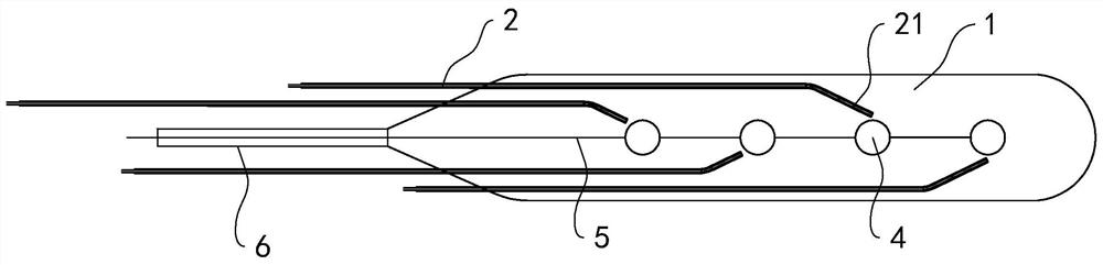 Biochemical electroencephalogram synchronous monitoring cortical electrode