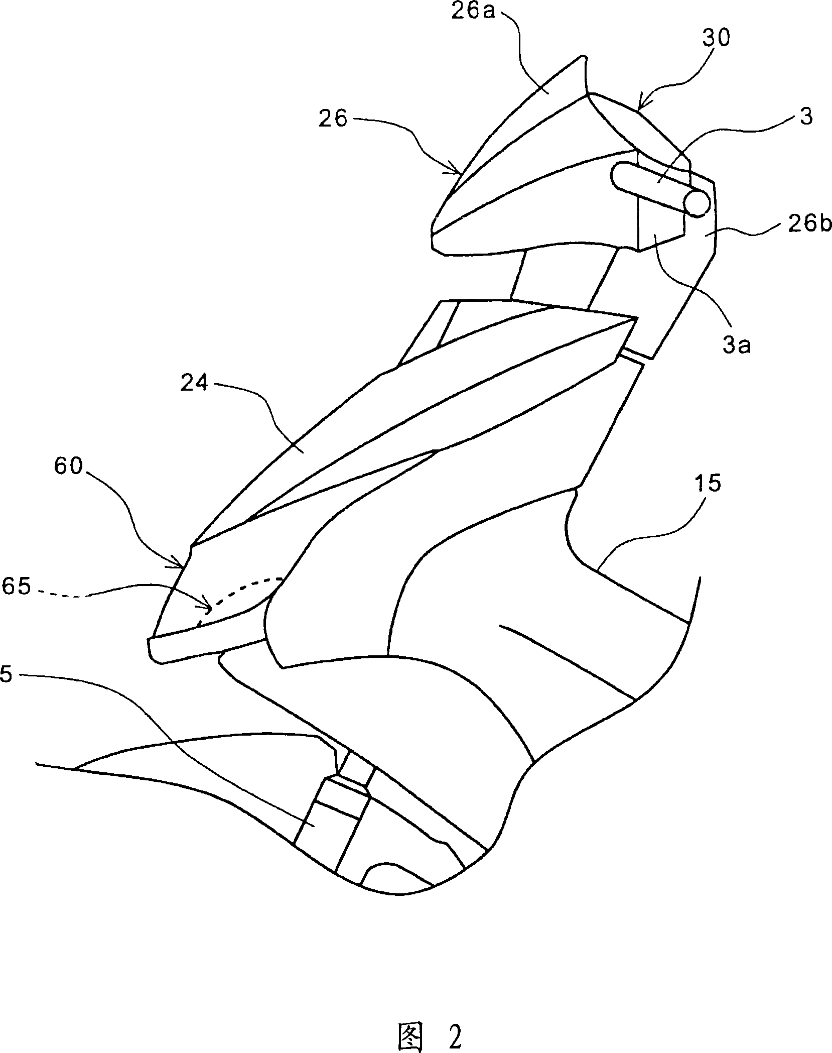 Meter displaying device