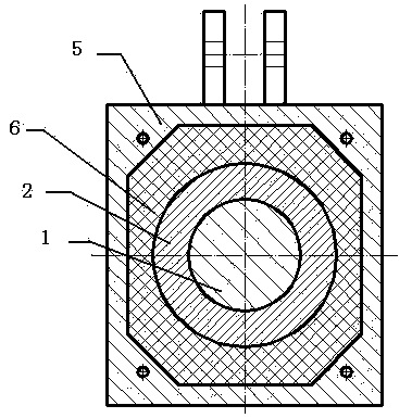 Novel spiral classifier lower supporting device