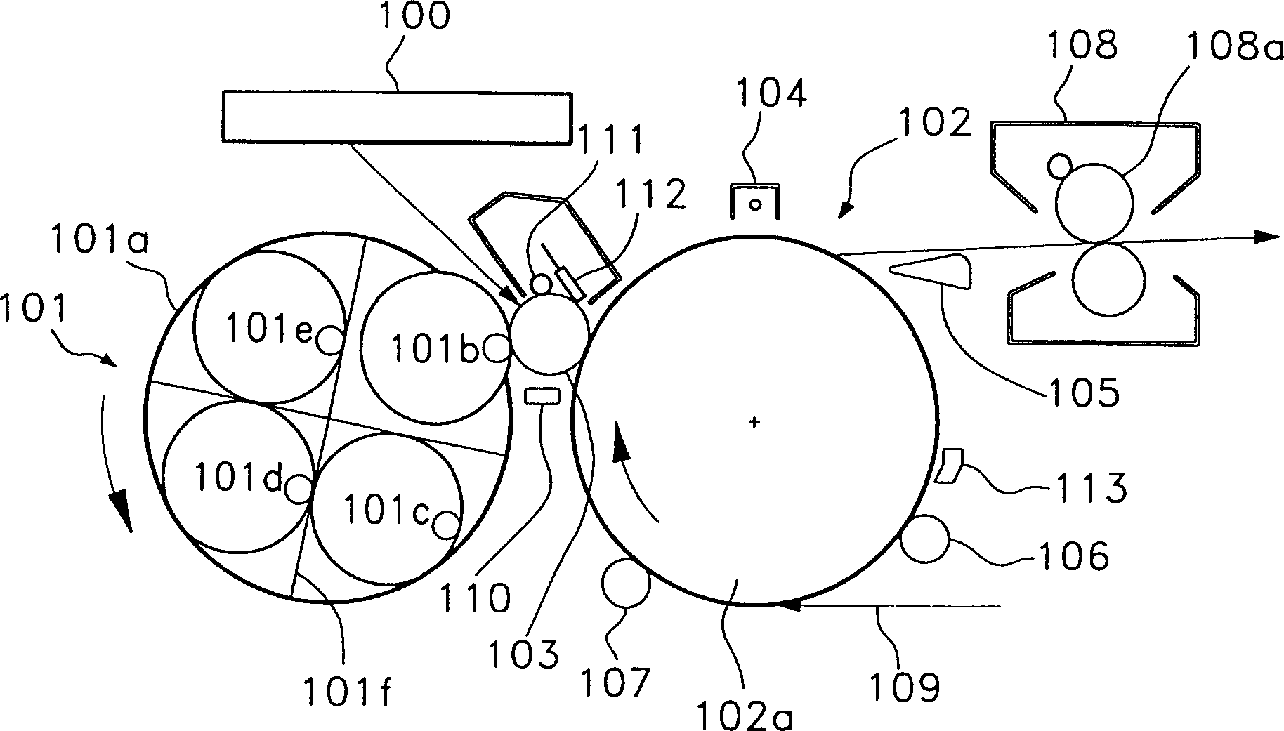 Electrophotographic device and density Control method thereof