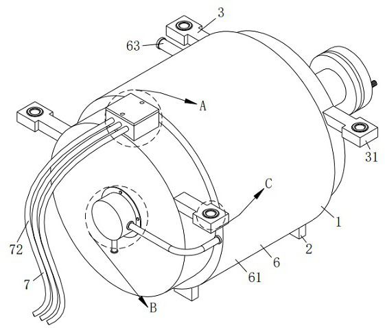 A High-Voltage Motor Convenient to Adjust the Magnetic Circuit Characteristics of the Motor