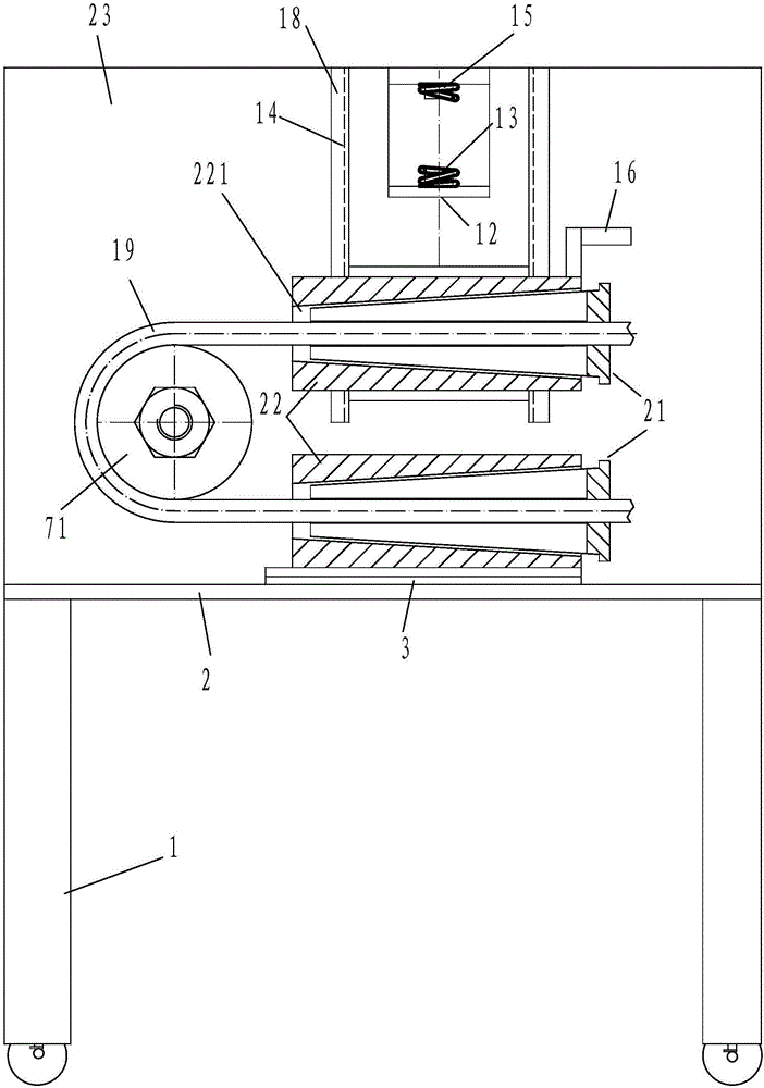 Tower stay wire bending device suitable for large bending force