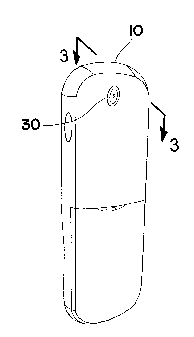 Shock damping of optical lens components