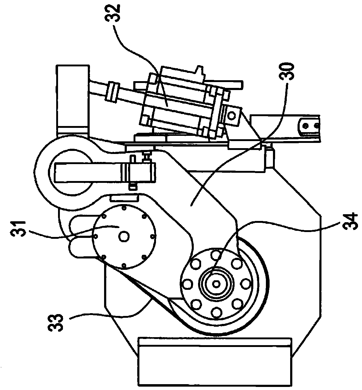 Method, processing device and processing system for automated surface processing of shaped large components of wind energy installations