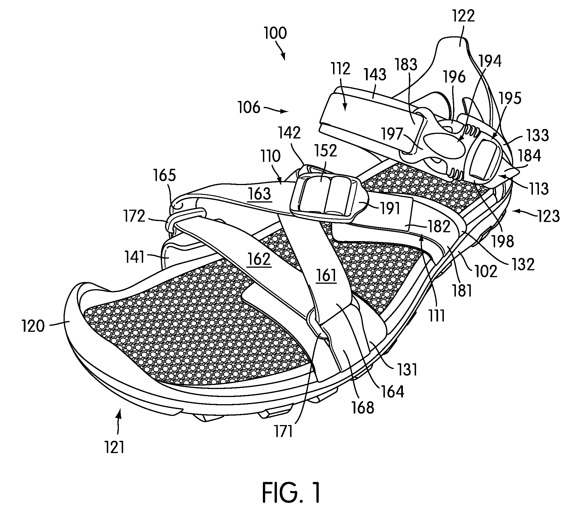 Article of footwear with mesh on outsole and insert