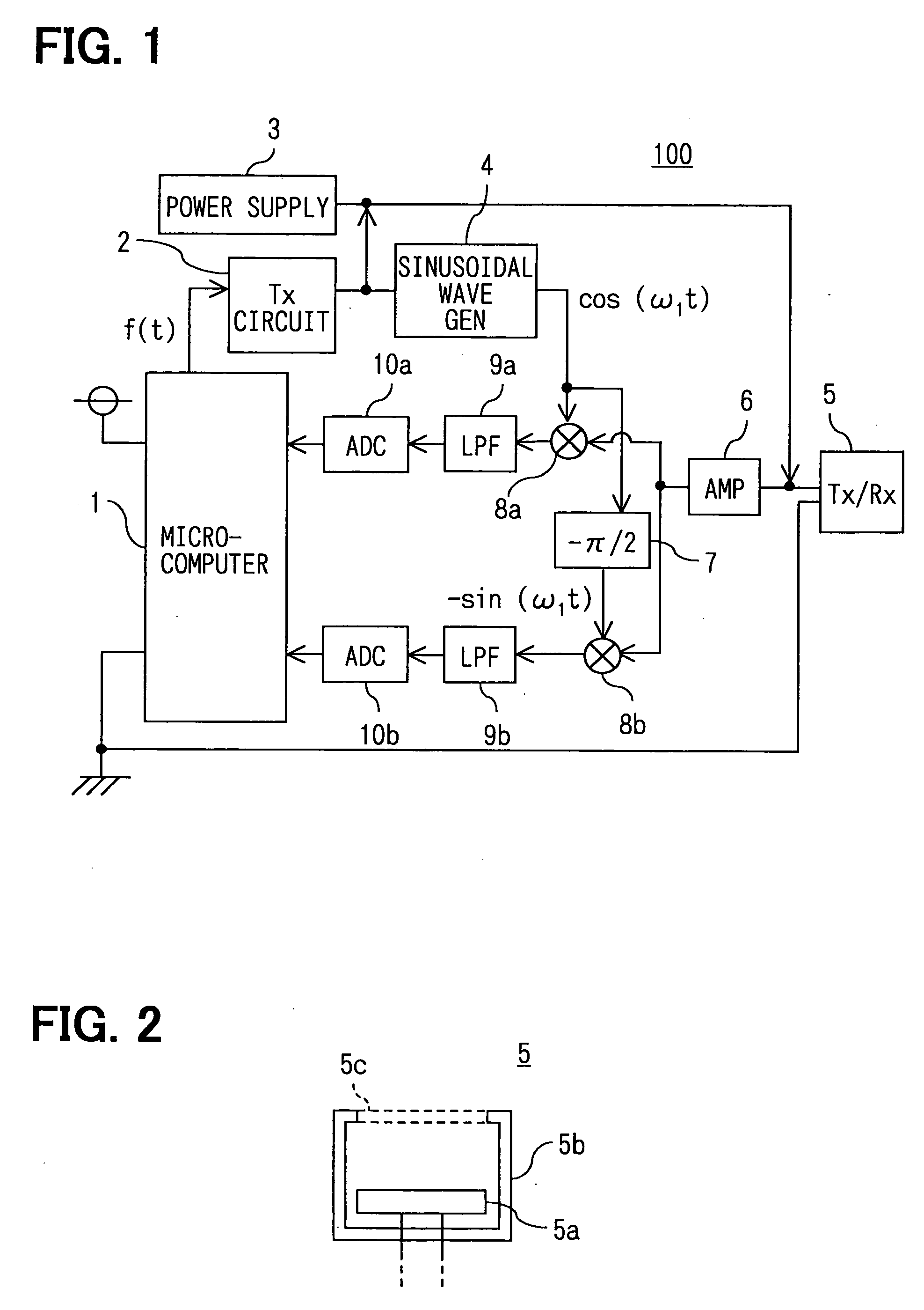 Apparatus for detecting a distance and apparatus for detecting a body