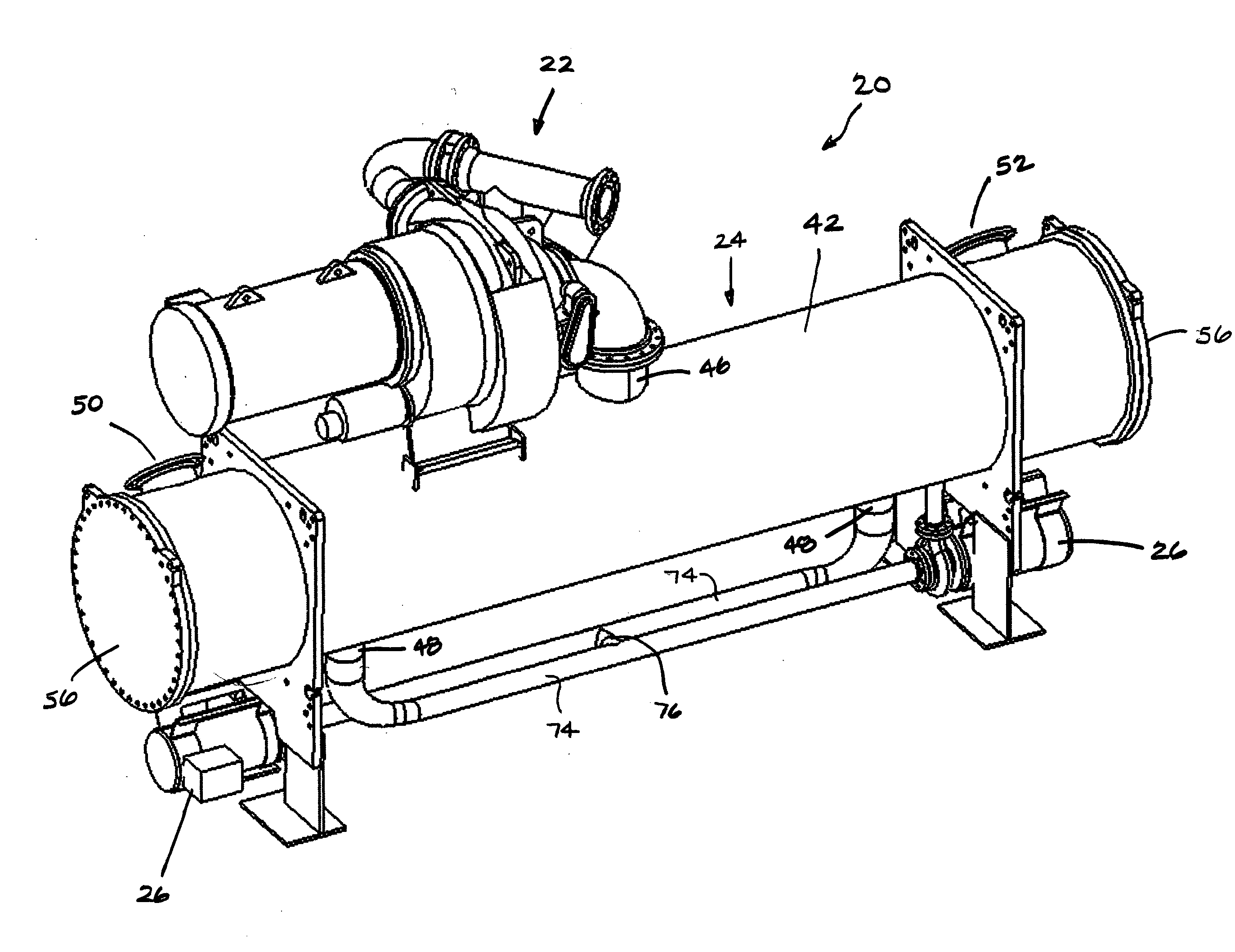 Rankine cycle device having multiple turbo-generators