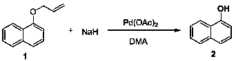 Application of metallide/palladium compound catalytic reduction system in reaction of removing allyl groups and deuteration reaction