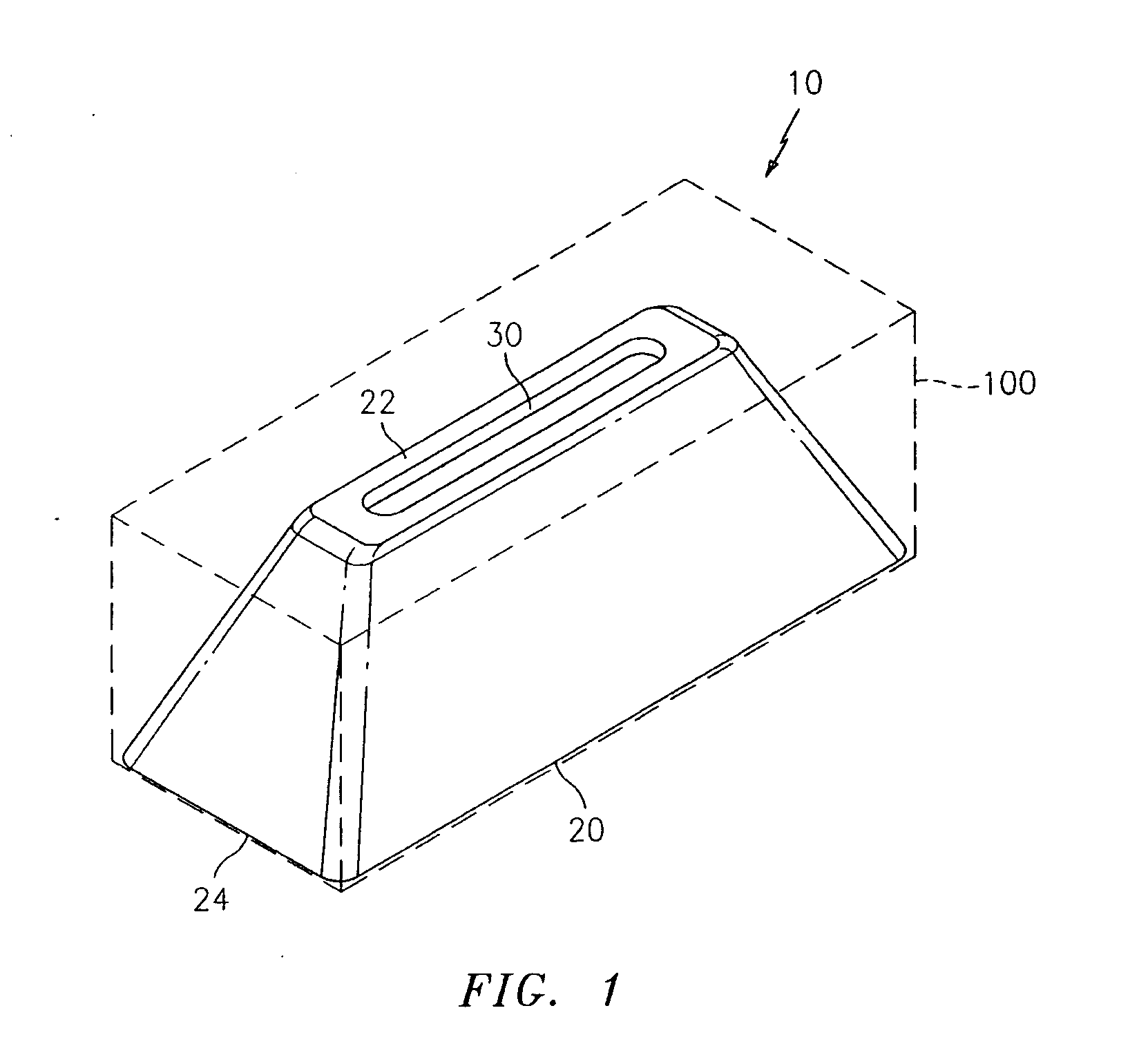 Geometric shaped side bearing pad