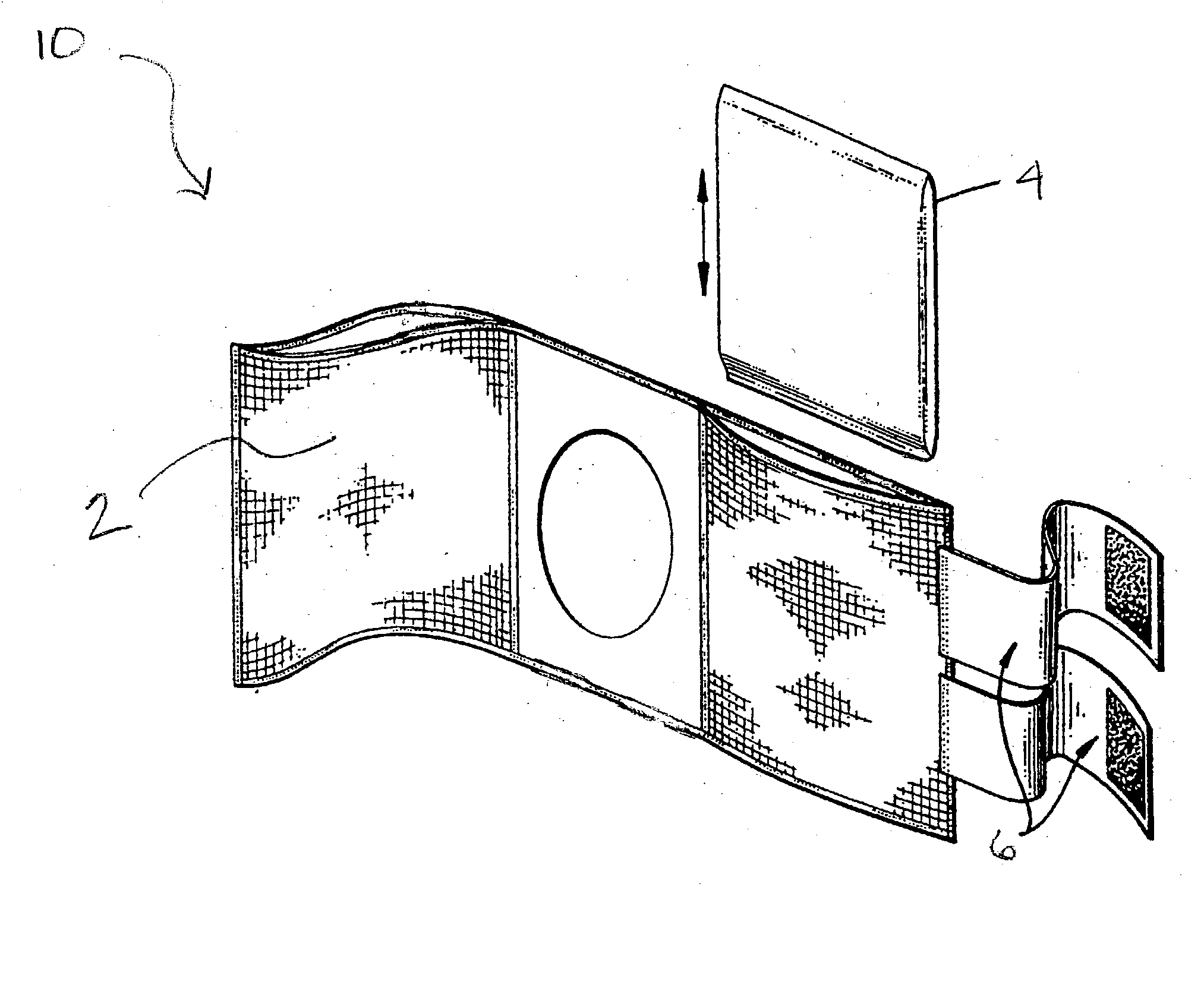 Portable cooling or heating device for applying cryotherapy