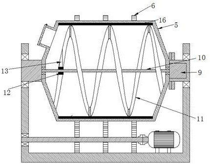 A kind of reaction kettle with automatic cleaning function for coating processing