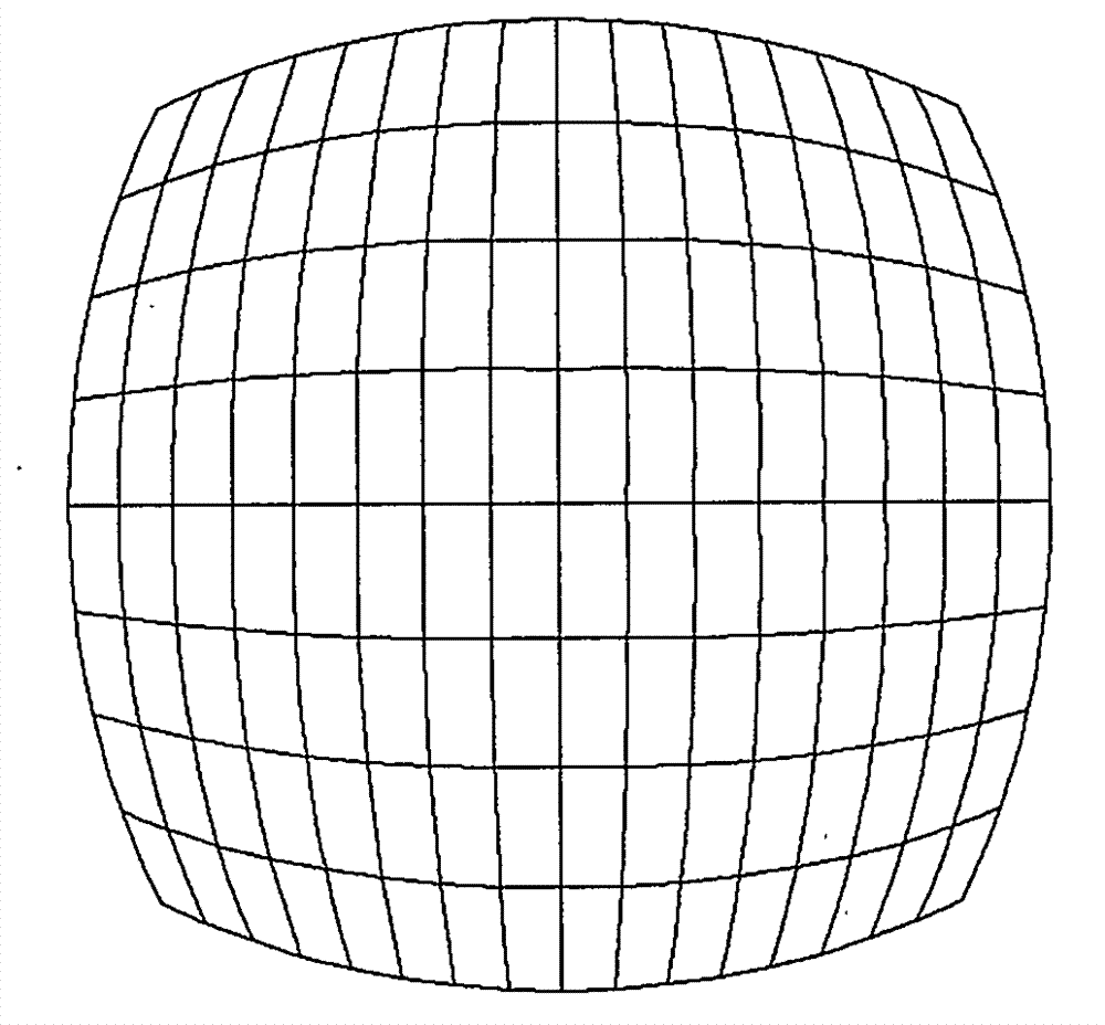 Spherical dot matrix display screen and spherical surface dot matrix display screen