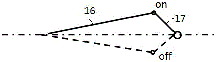 Mechanism for adjusting pressure difference of inlet and outlet of EGR pipeline