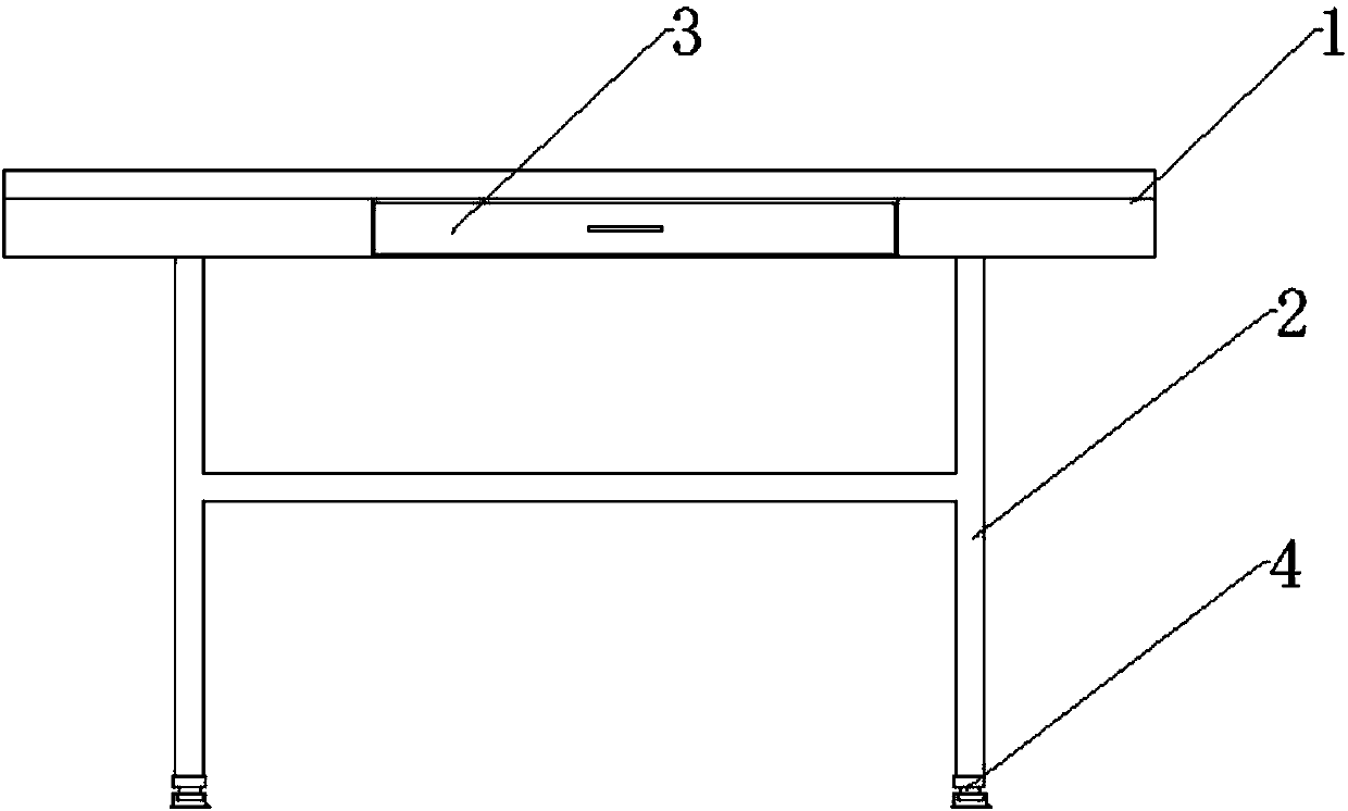 Table tennis table with storing device