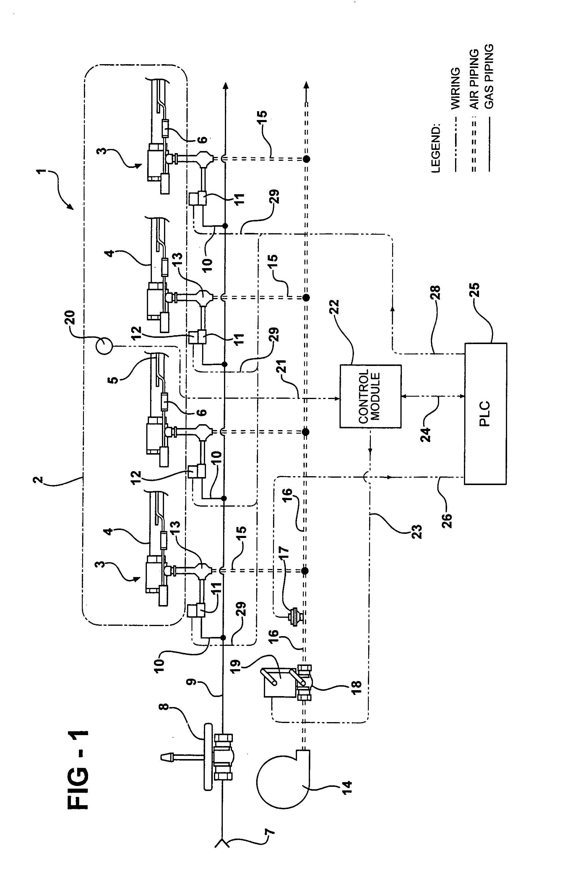 Methods and apparatus for controlling baking oven zone temperature