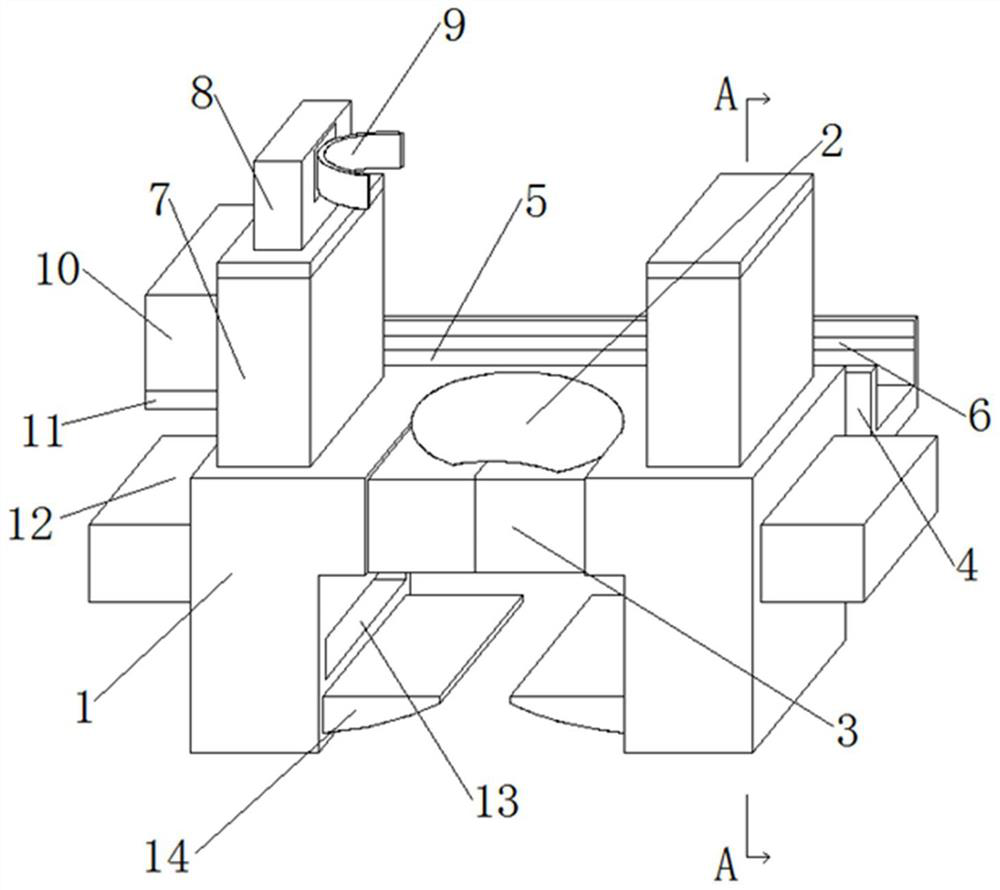 Rapid installation equipment for lifeline stand column