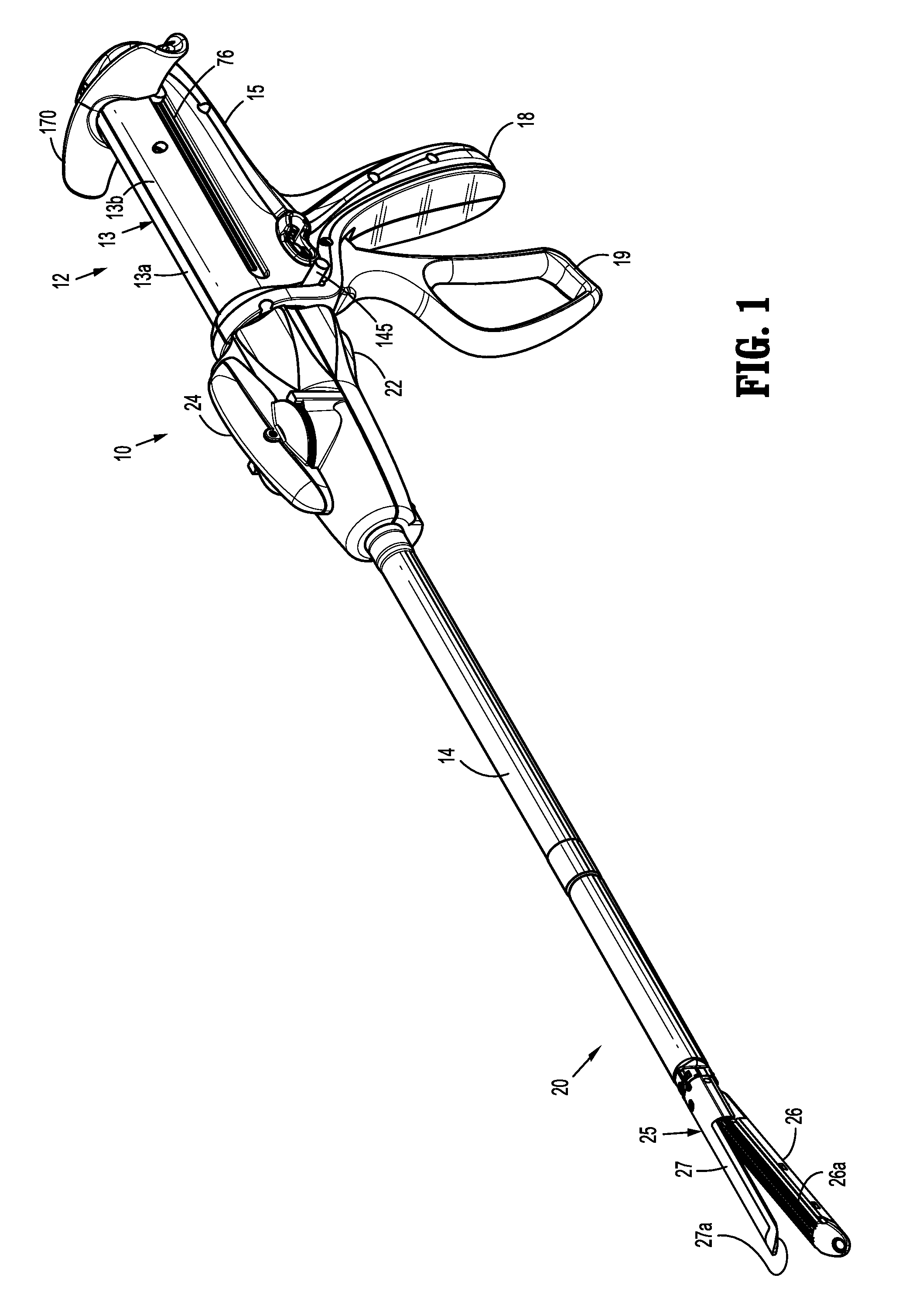 Stapling device with grasping jaw mechanism