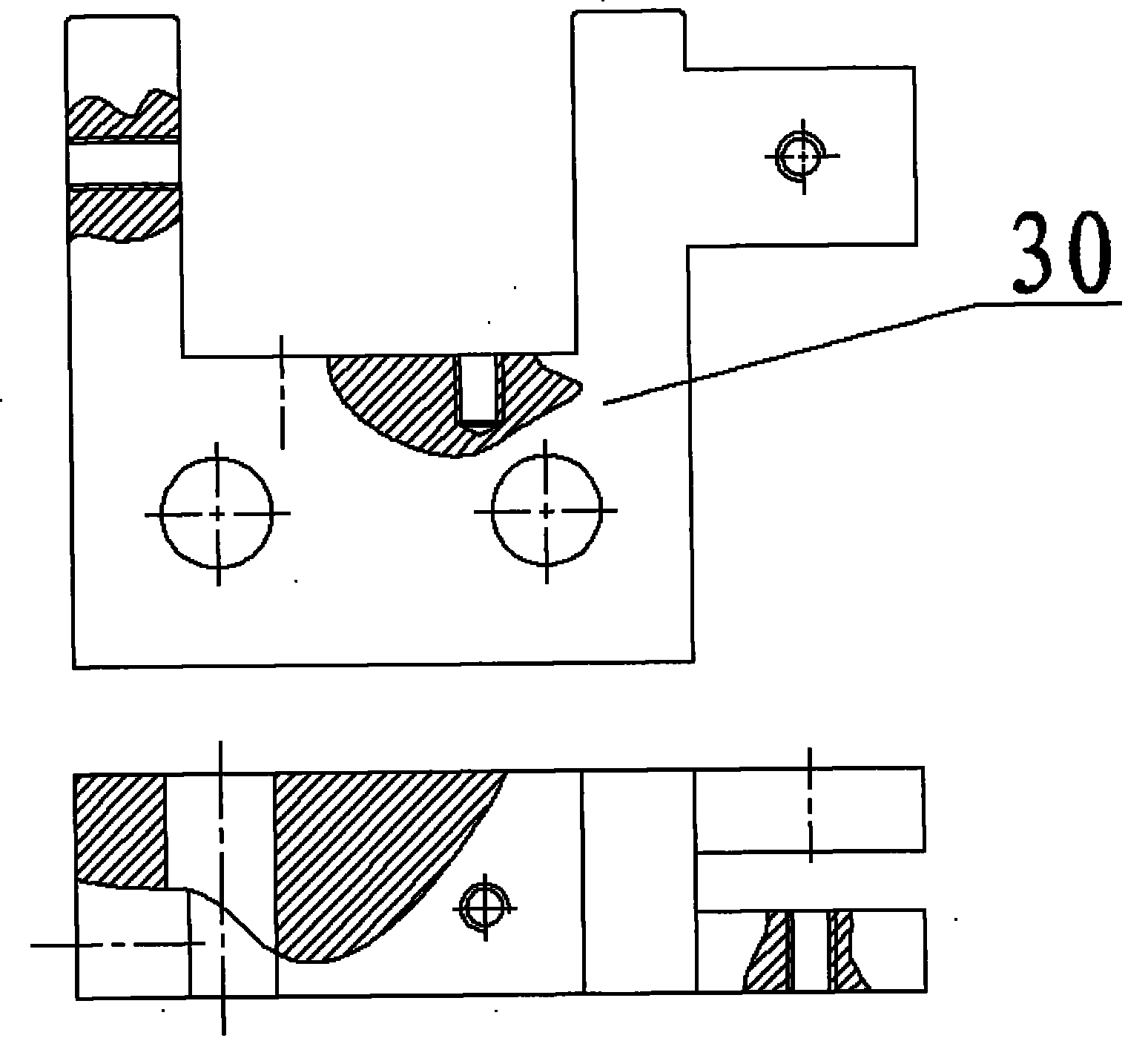 Tensioning type micro-bending forming method and device