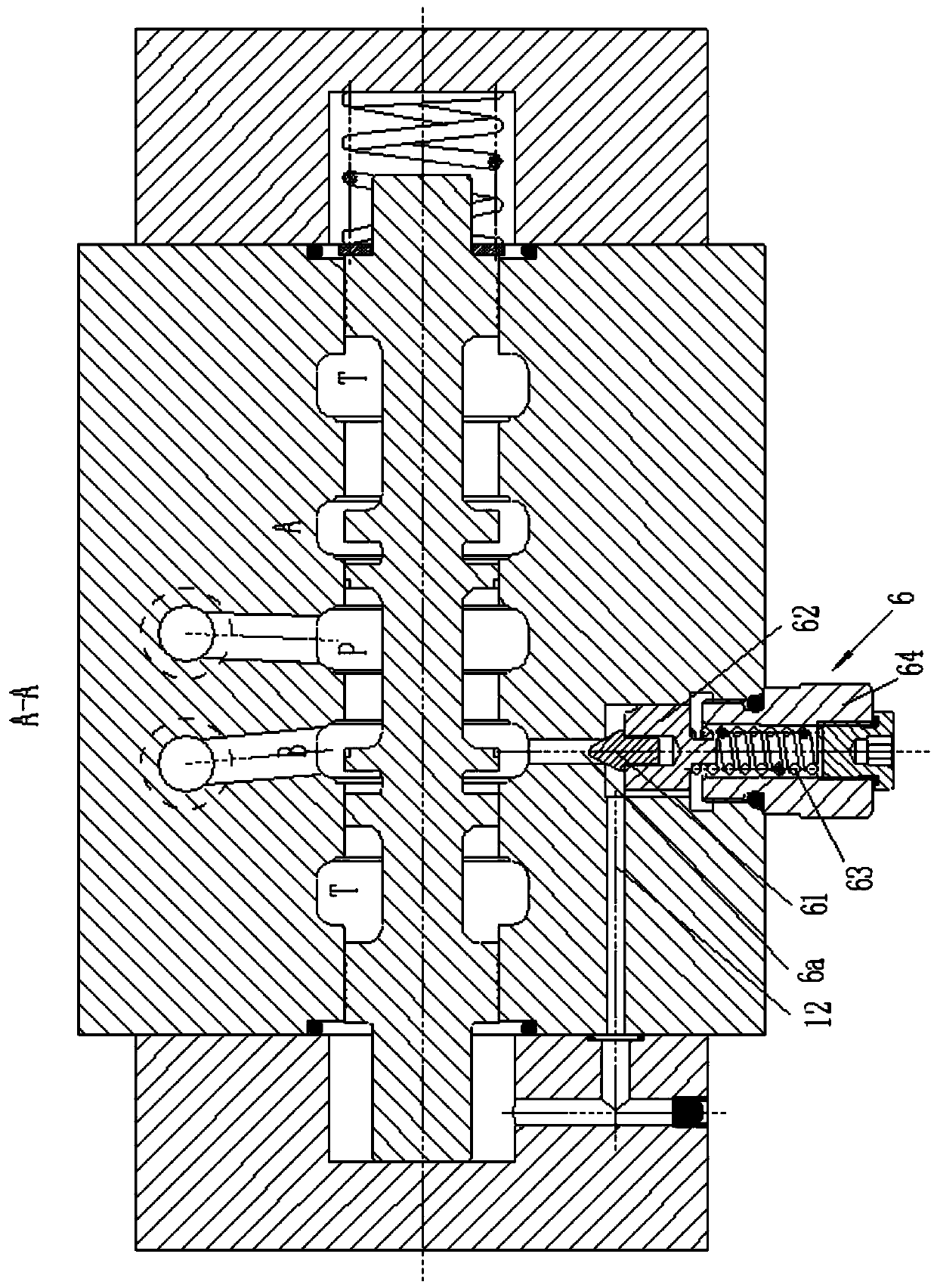 An automatic control valve for turning plow