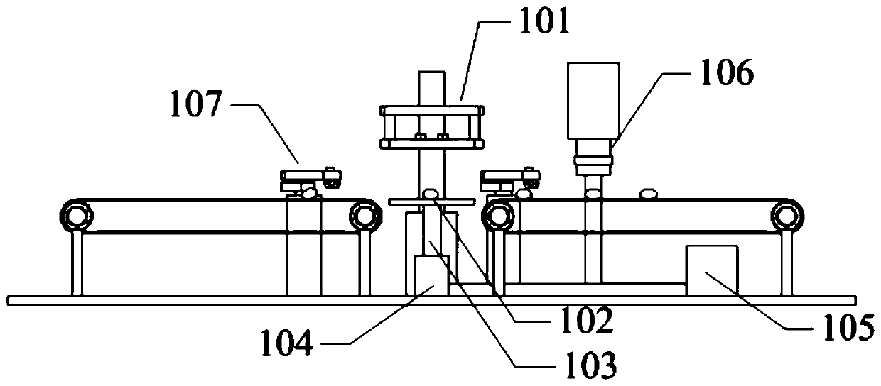 Pistachio nut head and tail replacement and posture adjustment rotary mechanical device and method