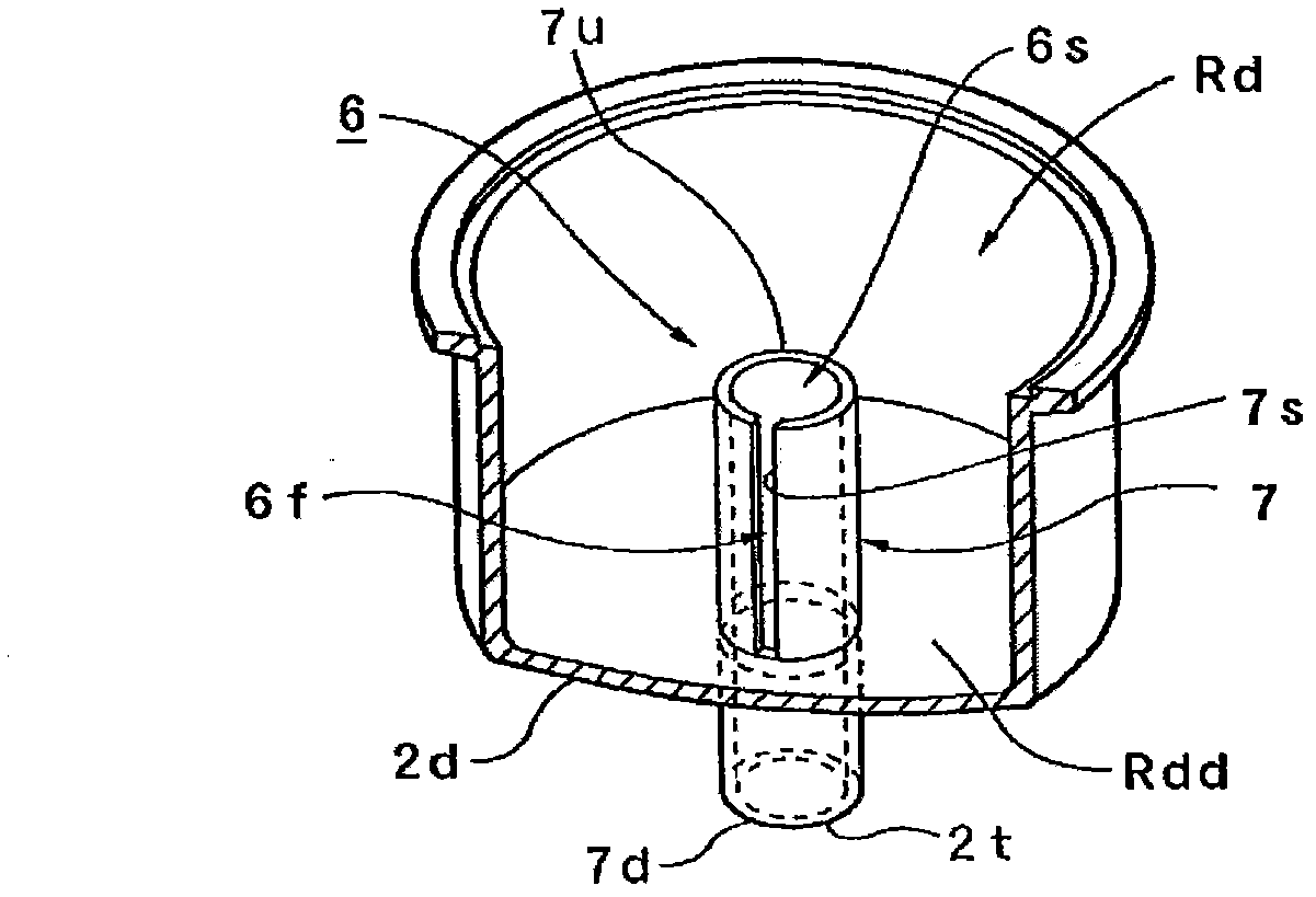 Milk volume meter, milk volume measuring method, and milking device