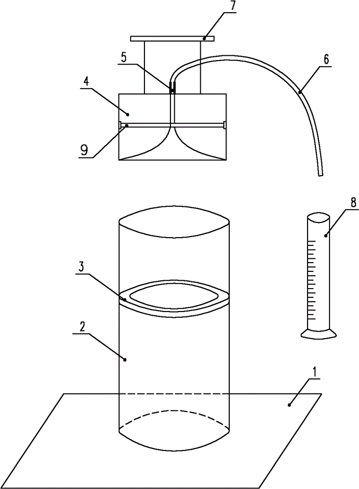 Method and device for measuring biomass of cultured sponge