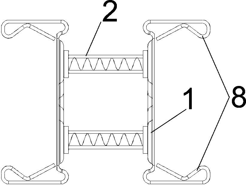 A steel-wood composite I-beam