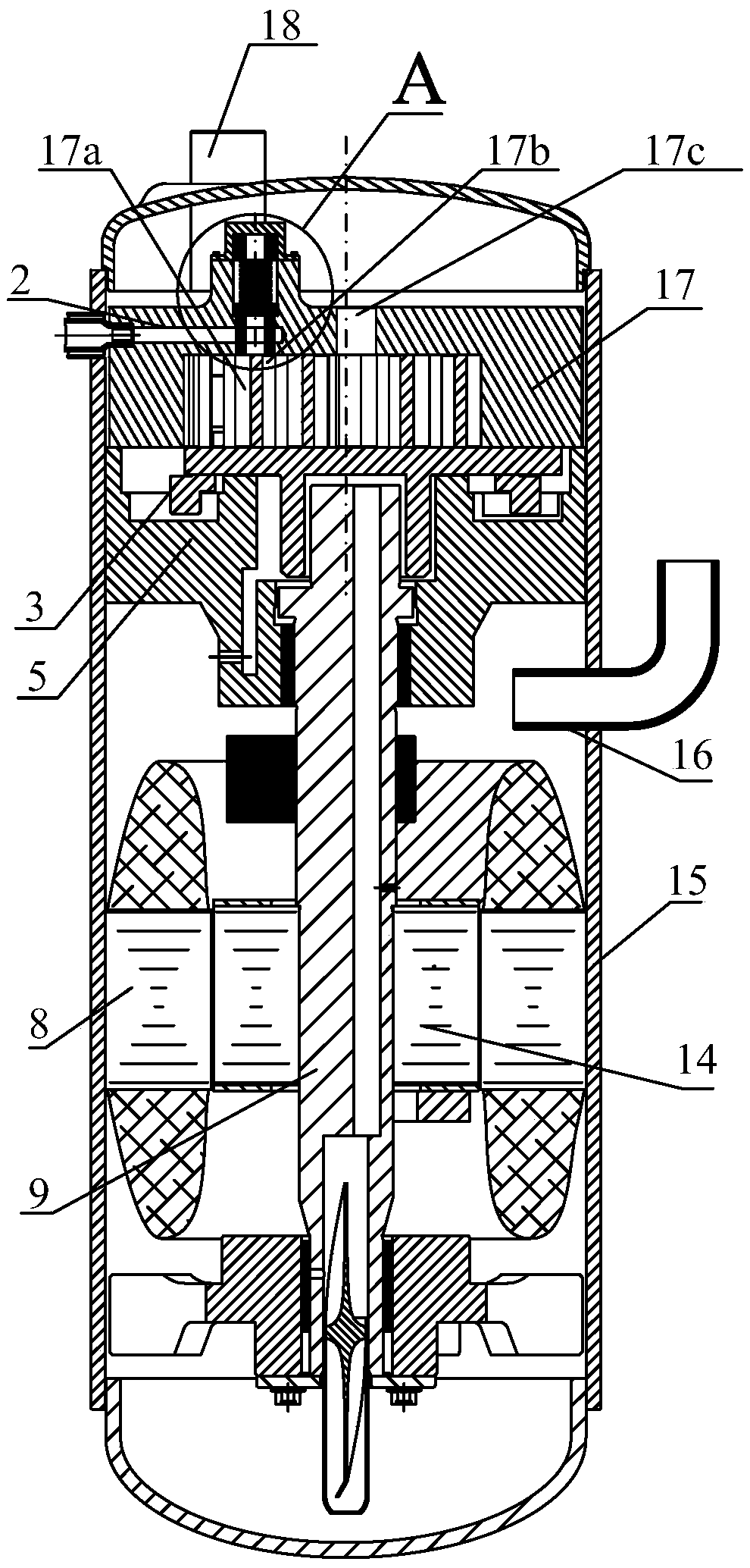 Scroll compressor and control method thereof