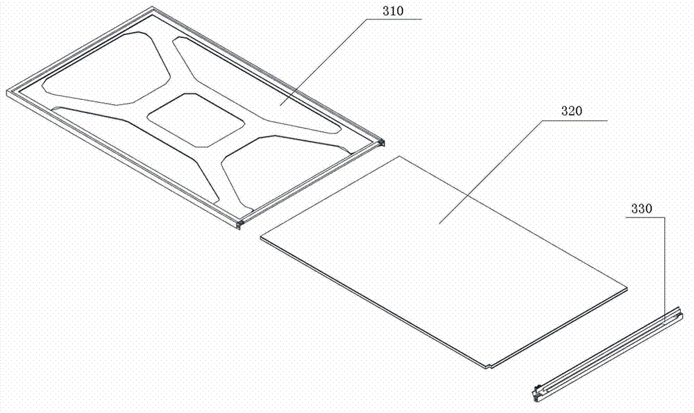 Back frame for mounting backlight, backlight and display device