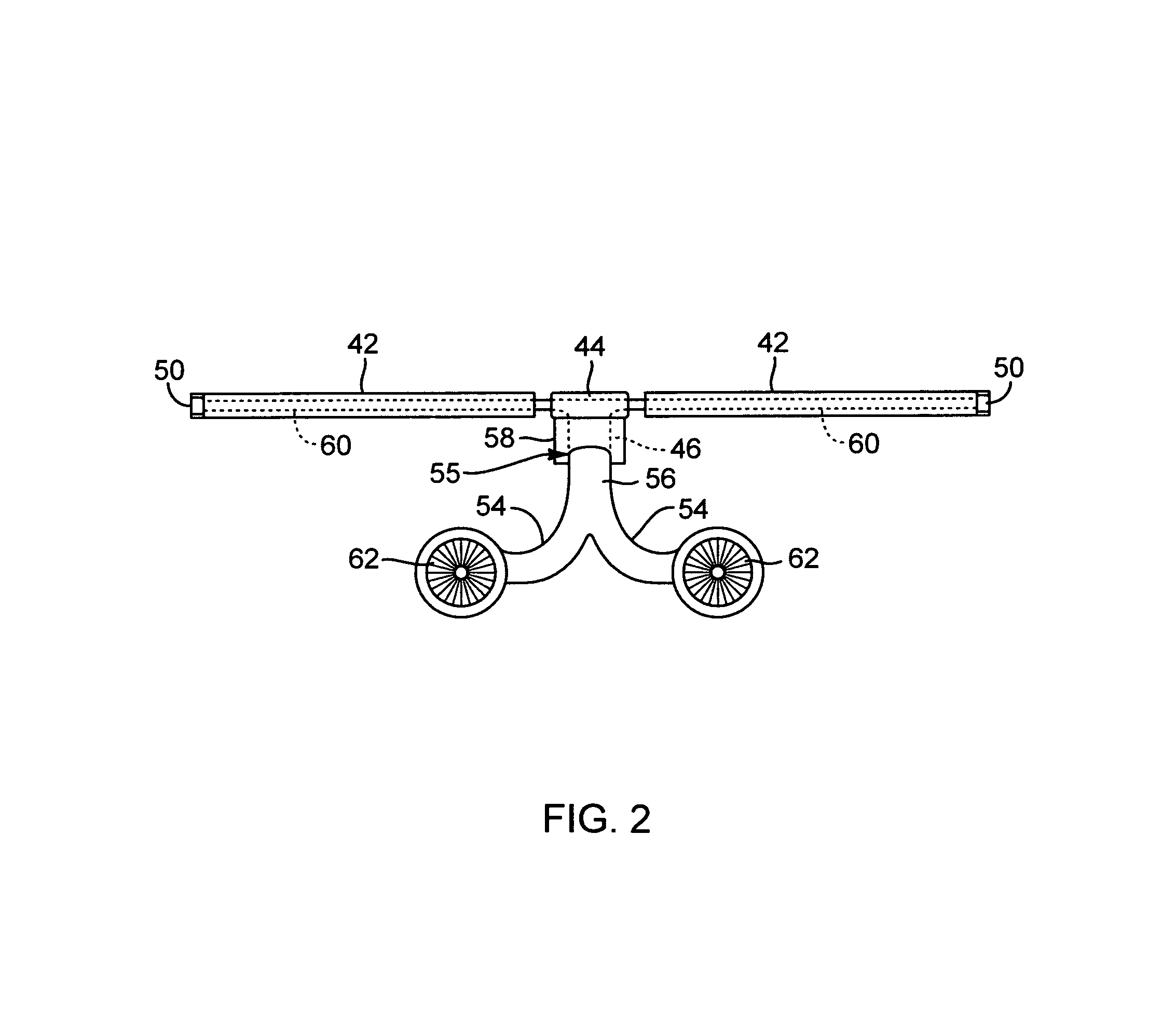 Rotor-mast-tilting apparatus and method for lower flapping loads