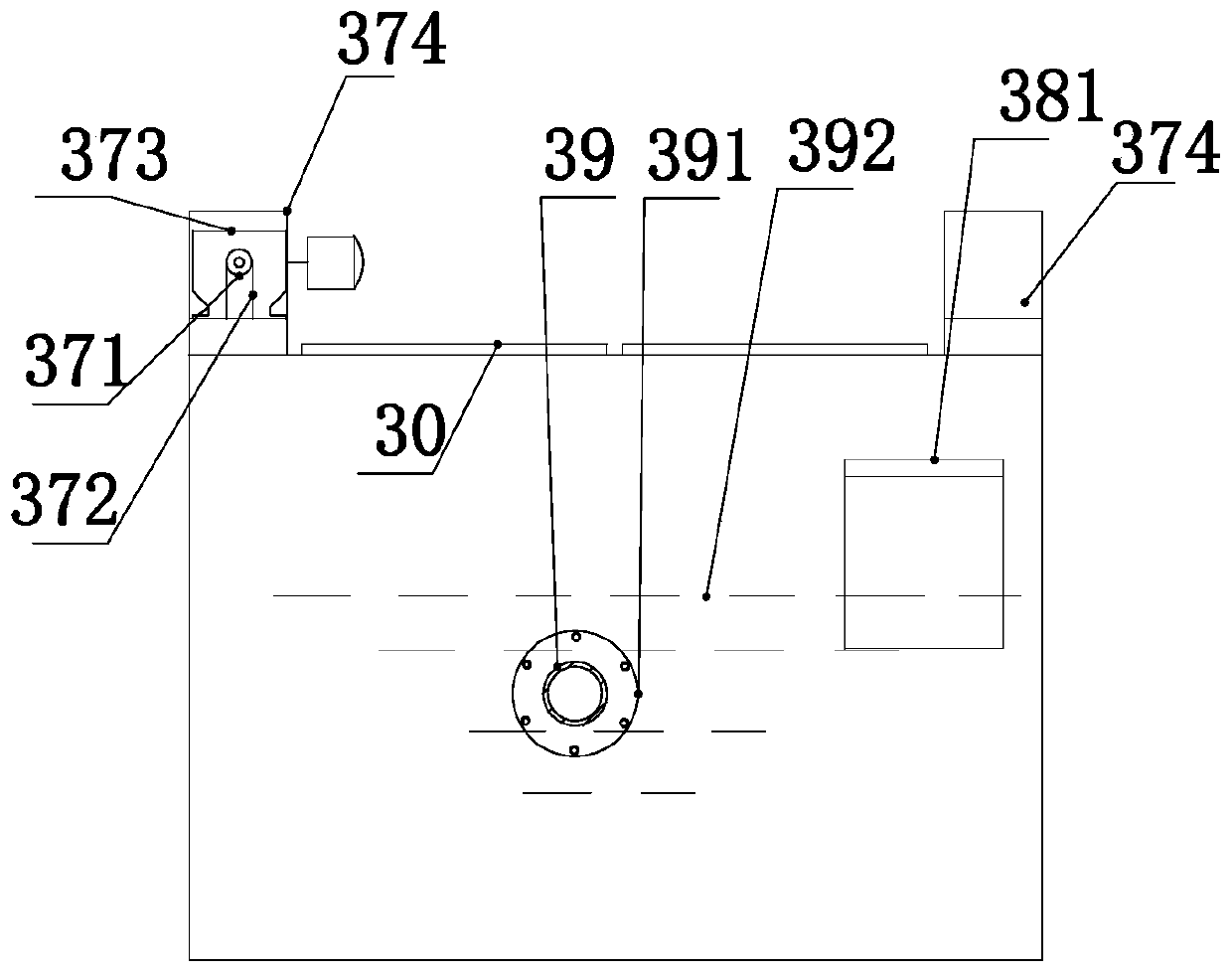 Bearing ring grinding workshop detection line