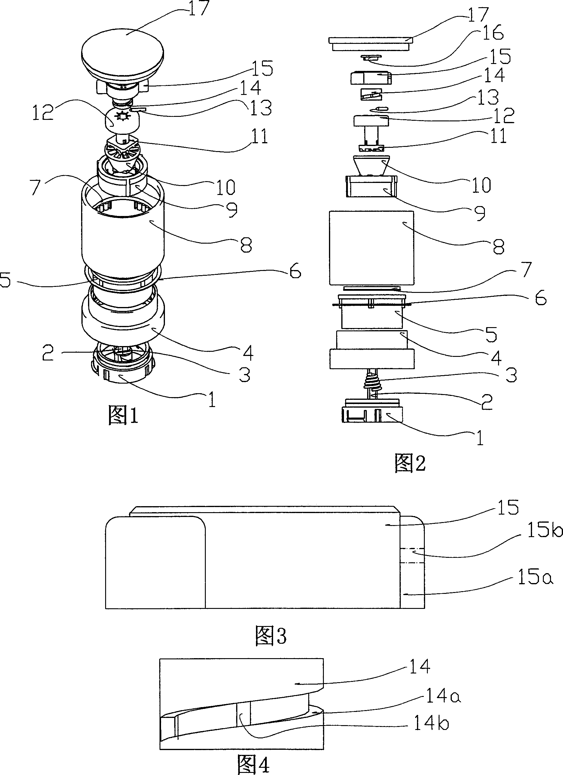 Grinding head adjusting structure of grinding apparatus