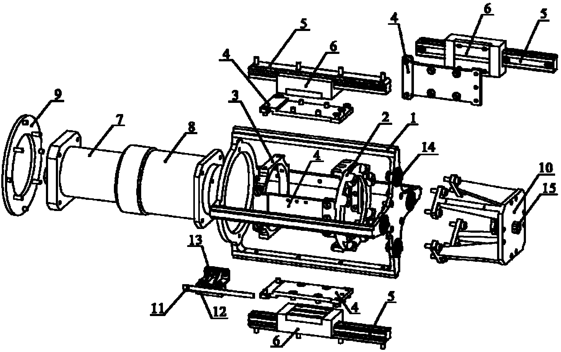 Squirrel-cage cylindrical linear motor