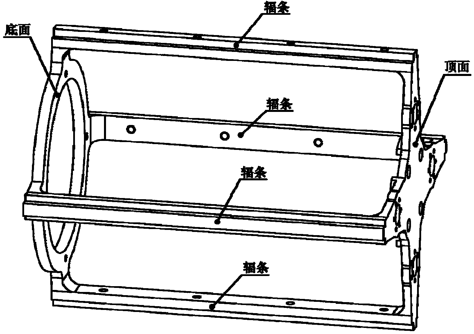 Squirrel-cage cylindrical linear motor