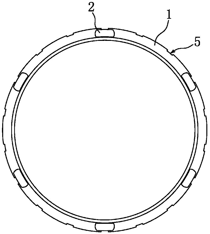 Double-cone ring