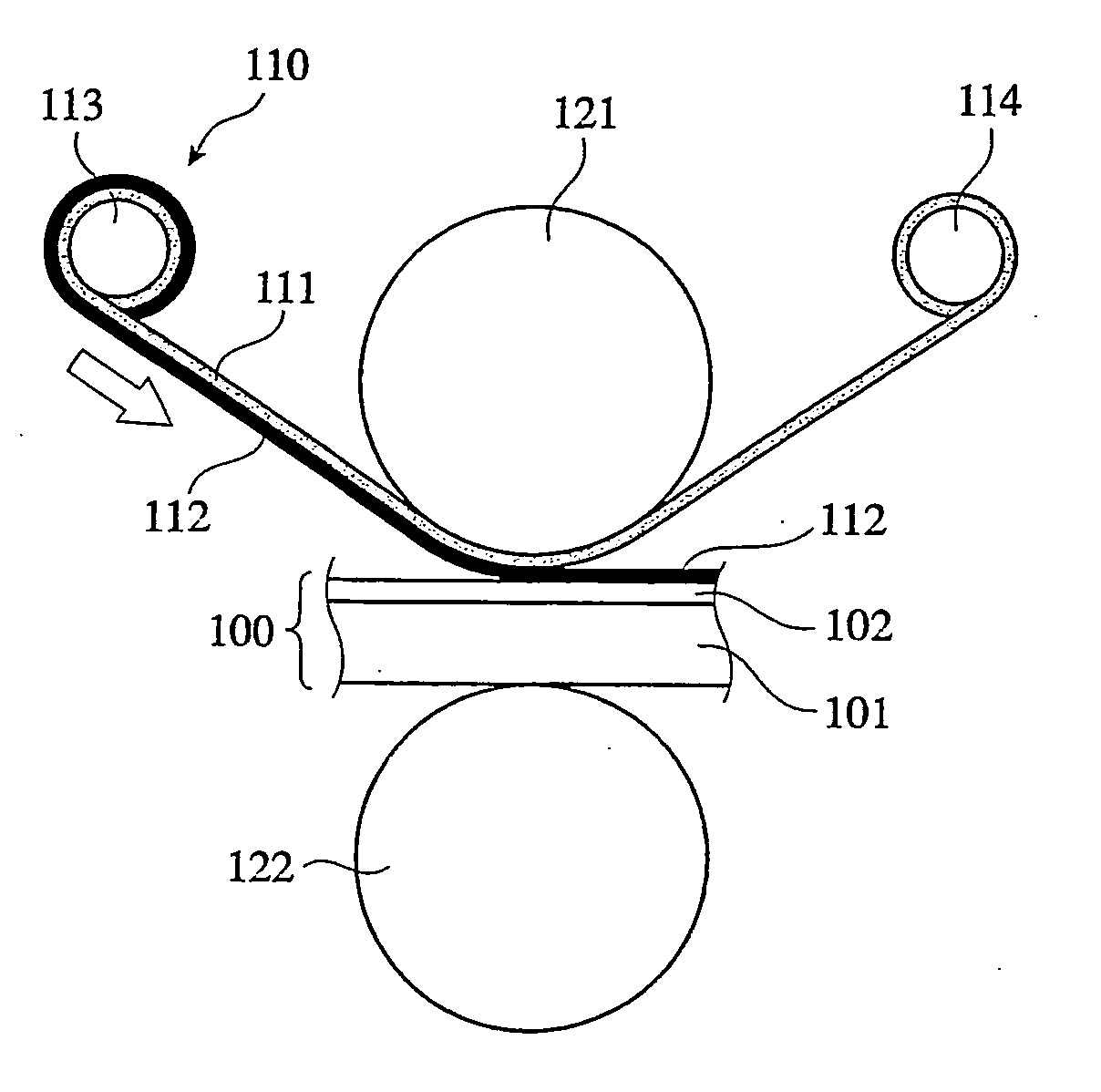 Organic thin-film device and its production method