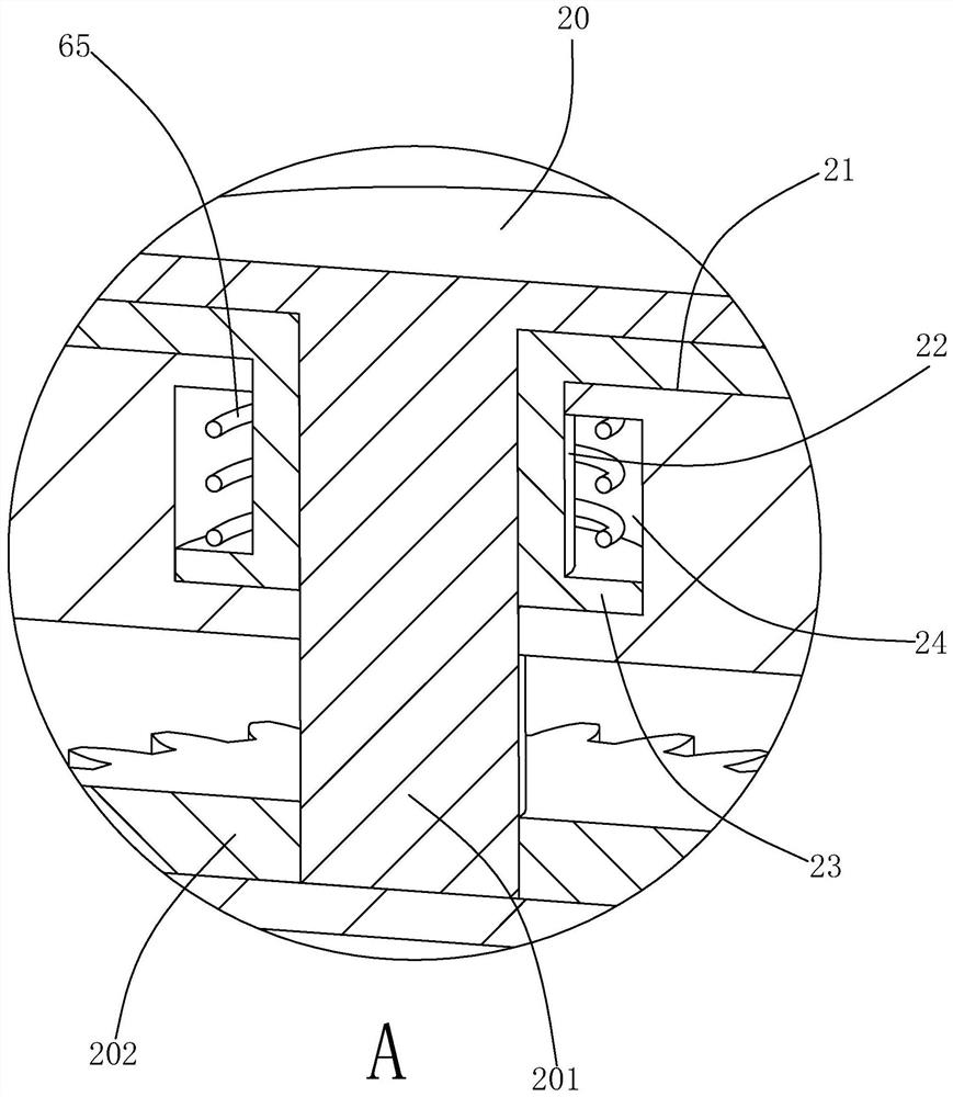 High-efficiency conveying line reversing device