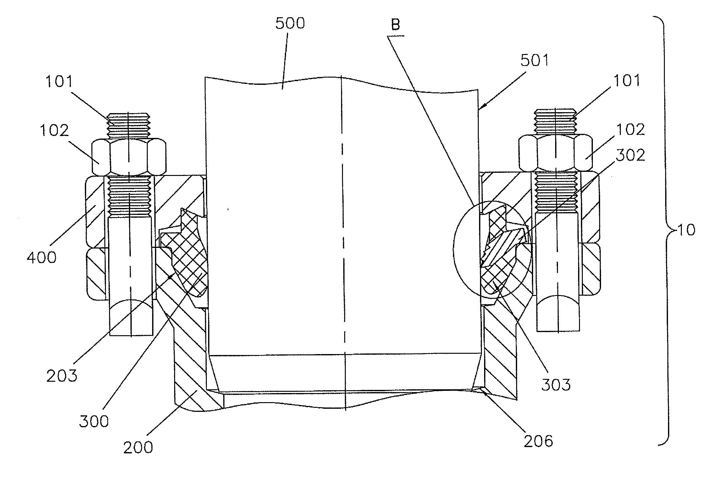 Self-restrained pipe joint system and method of assembly