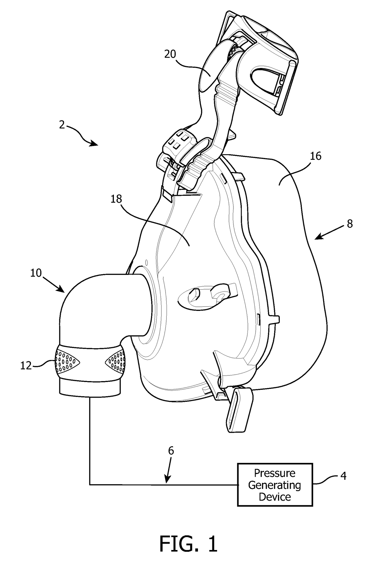 Gas delivery conduit for a respiratory therapy system