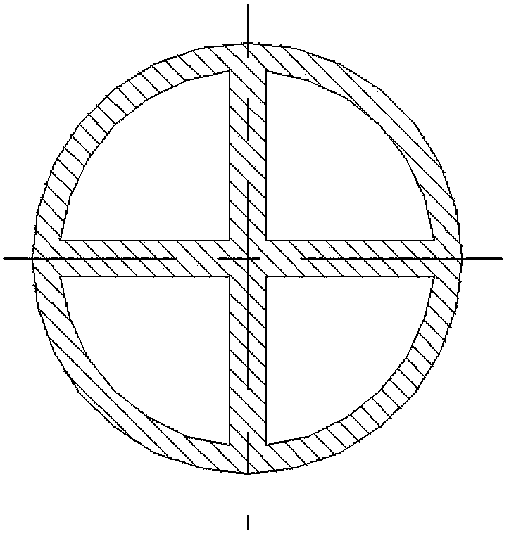 Use method of super-gravity three-phase mass transferring and separating rotary bed