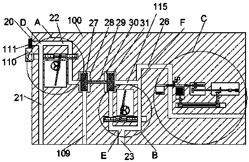 Durable device for adjusting turbo machine, and method for adjusting turbo machine