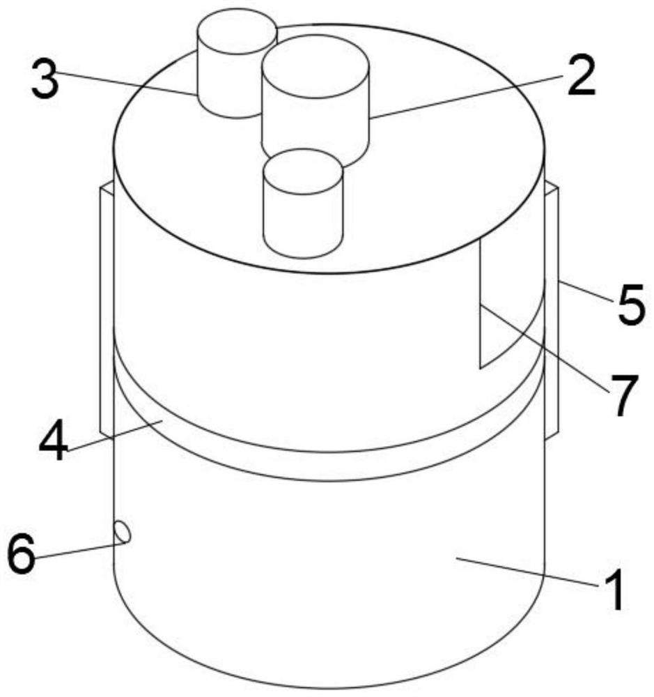 A high-efficiency cleaning device for laboratory test tubes