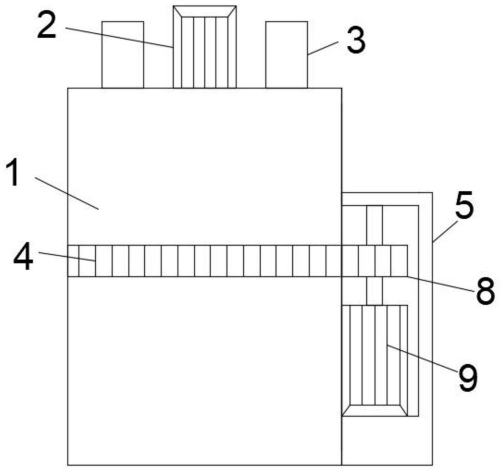 A high-efficiency cleaning device for laboratory test tubes