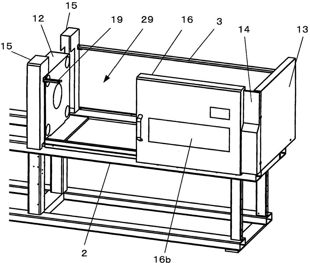 Safety door device of injection moulding machine